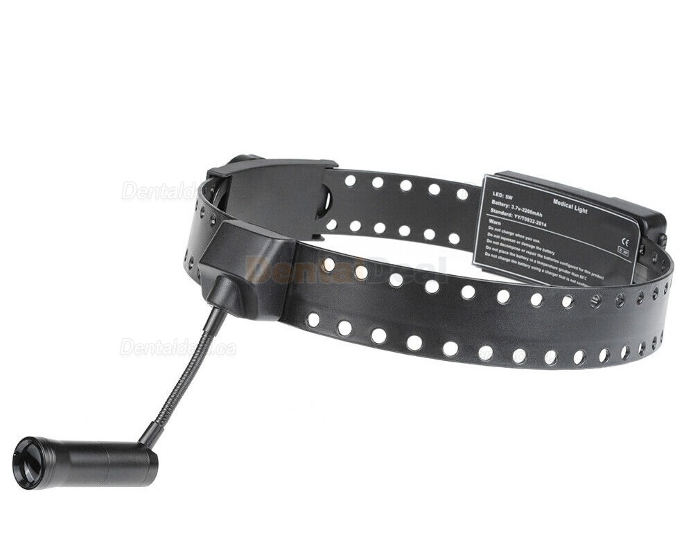 YUYO DY-012 5W Dental Medical Wireless LED Surgical Headlamp ENT